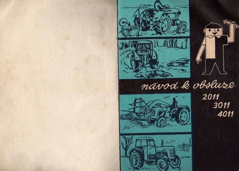 Zetor 2011, 3011, 4011 - Navod na obsluhu